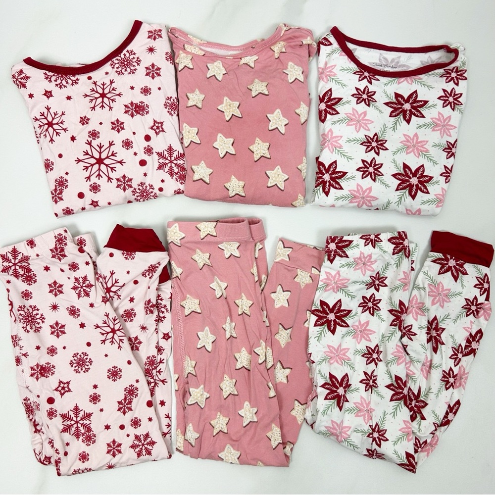Sweet Bamboo Holiday Pajama Bundle – Size 3T